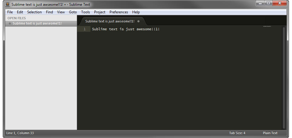 Sublime Text 2