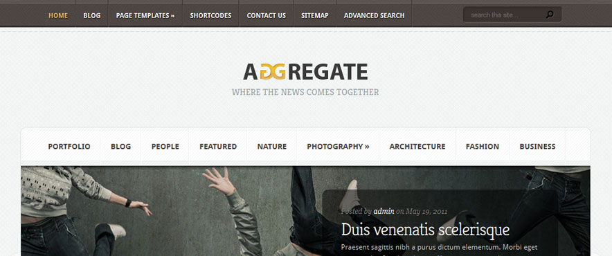 aggregate-wp-theme