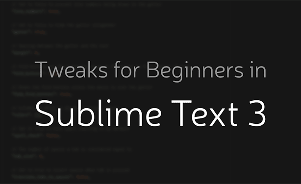 Sublime Text 2 Plugins For Web Development