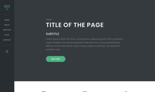 SDS: Website Template